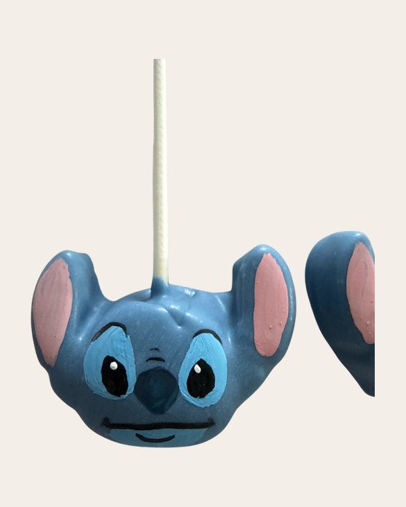 Stitch character cake pop